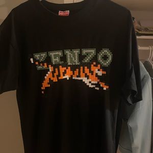 BLACK T-SHIRT KENZO PARIS SIZE XL